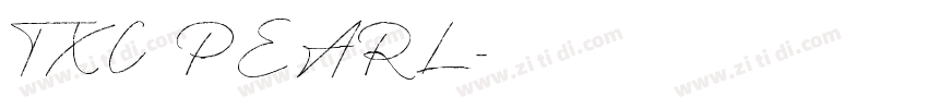 TXC PEARL字体转换